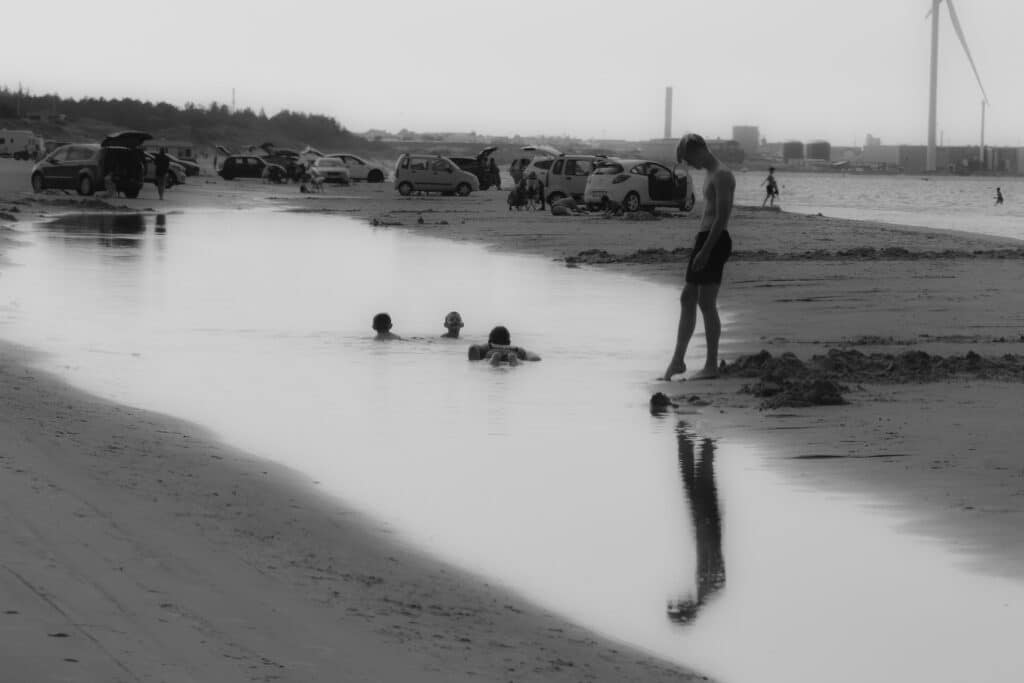 Bain de mares à Hirstals